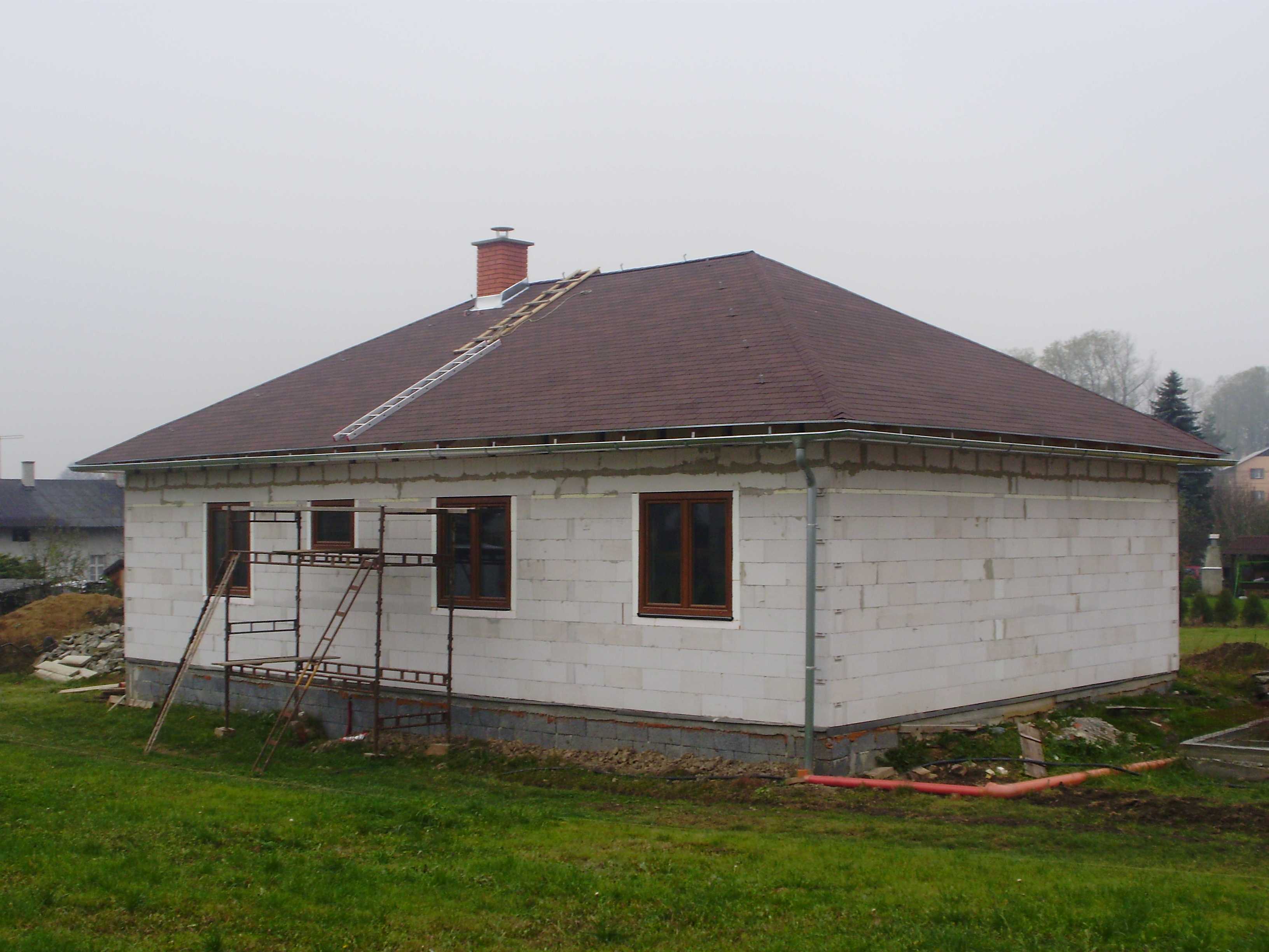 Hotový komín 2.